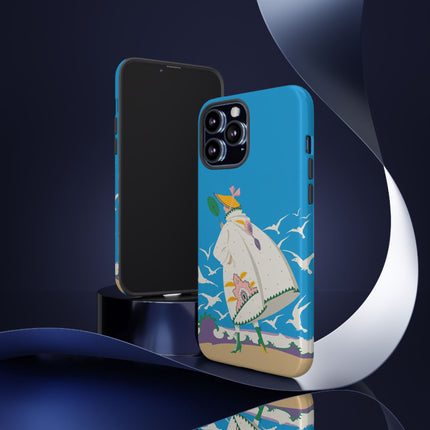 Seaside Wanderer Phone Case – Whimsical Charm & Coastal Delight