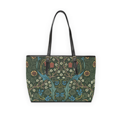 Blackthorn by William Morris PU Leather Shoulder Bag