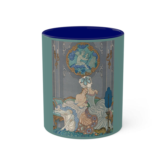 Liaisons Dangereuses by George Barbier Colorful Mugs, 11oz