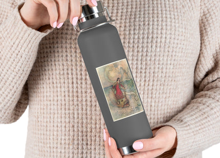 Rita Rides on the Dolphin by Warwick Goble Copper Vacuum Insulated Bottle, 22oz