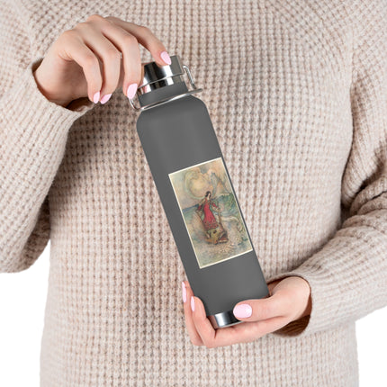 Rita Rides on the Dolphin by Warwick Goble Copper Vacuum Insulated Bottle, 22oz