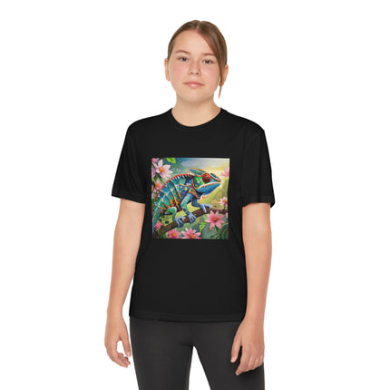 Camouflage Chameleon Youth Competitor Tee