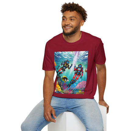 FBI Robot Dive Team Softstyle T-Shirt