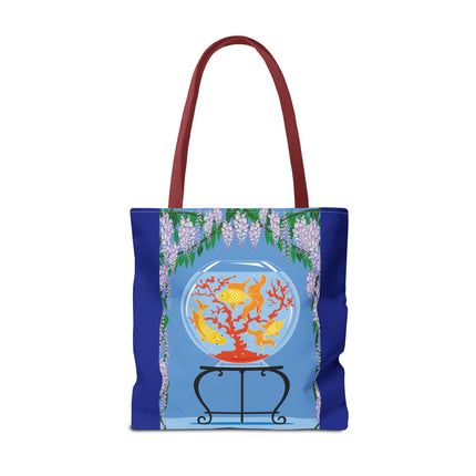 Aquatic Symphony Tote Bag (AOP)