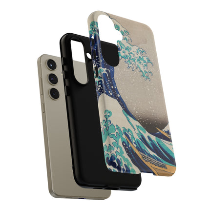 The Great Wave off Kanagawa by Katsushika Hokusai Phone Cases