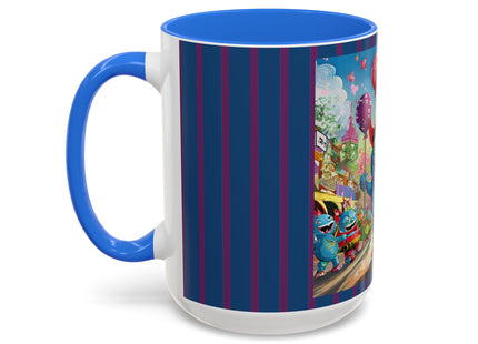 Monster Parade Madness Colorful Mugs (11oz, 15oz)