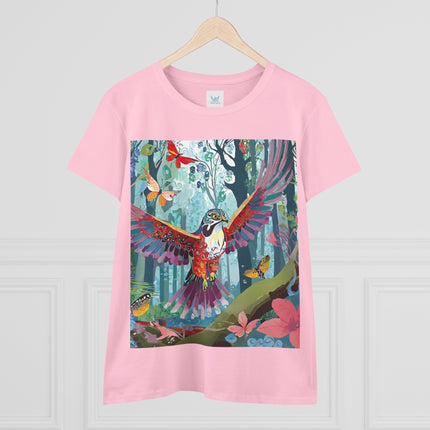 A Colorful Raptor Cotton Tee