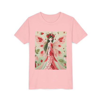 Strawberry Fairy Delight Youth Short Sleeve Tee