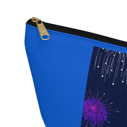 Liberty's Triumph Cosmetic Bag – Art Deco Victory & Golden Grandeur
