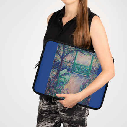 The Artist’s Garden (The Green Chair) by Theodore Earl Butler Laptop Sleeve