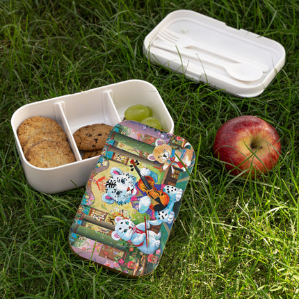 Melodies of the Snow Lion Cub Bento Lunch Box