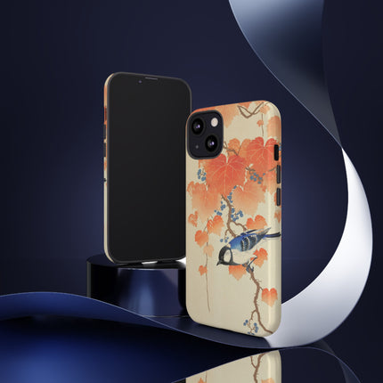 Japanese Bird and Branch by Ohara Koson Phone Cases