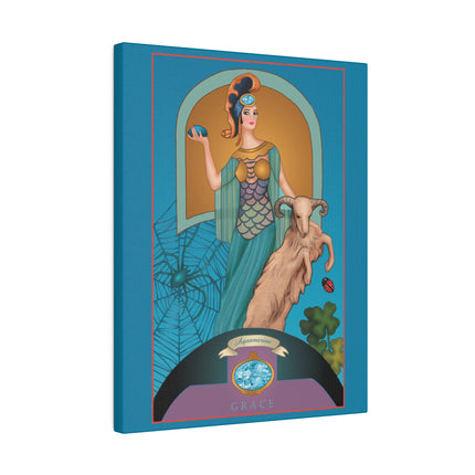 March & Aquamarine – Sofia Chiostri’s Oceanic Gem Portrait