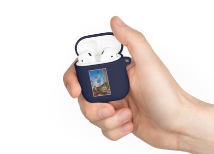 Periwinkle Painting the Petals Ida Outhwaite AirPods Case