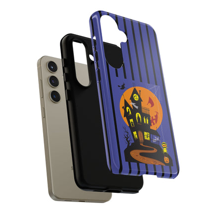 Halloween Night at the Haunted House Phone Cases