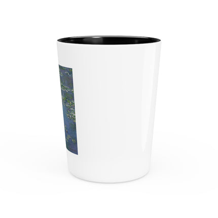 Water Lilies by Claude Monet Ceramic Shot Glass