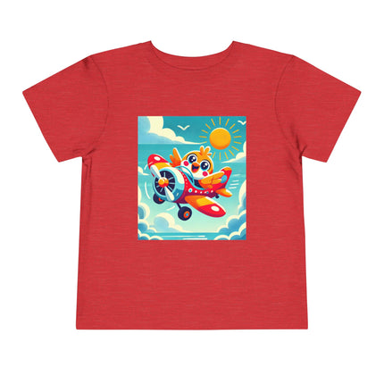 Joyful Bird Aviator Toddler Short Sleeve Tee