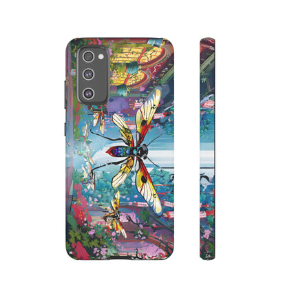 Neon Swarm Phone Cases