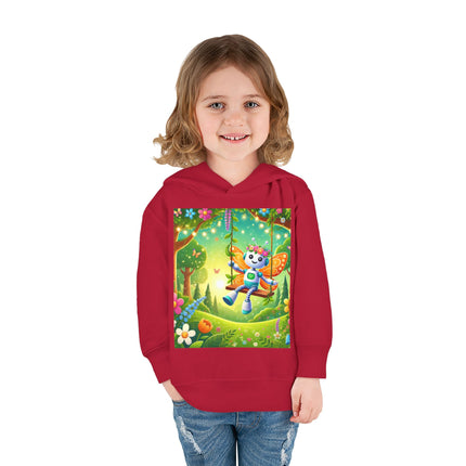 Robot Fairy Toddler Pullover Fleece Hoodie