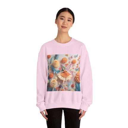 Dahlia Fairy Unisex Heavy Blend™ Crewneck Sweatshirt