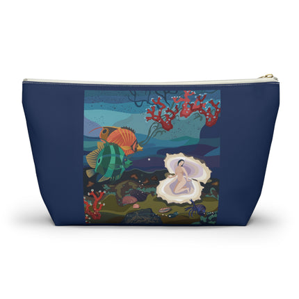Ocean Pearl Siren Cosmetic Bag – Mystical Mermaid & Marine Enchantment