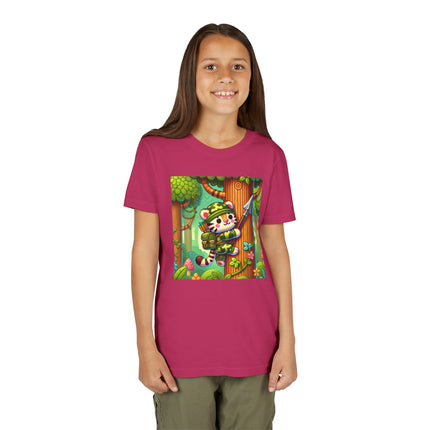 Stealthy Stripes Youth Short Sleeve Tee
