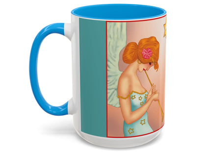 Heavenly Angel Duet Colorful Mugs (11oz, 15oz)