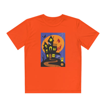 Halloween Night at the Haunted House Youth Competitor Tee