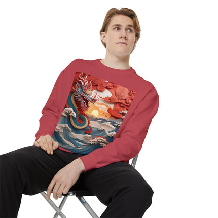 Stormbound Dragon Garment-Dyed Sweatshirt