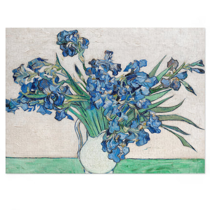 Irises by Vincent Van Gogh Puzzle (30, 110, 252, 500-Piece)