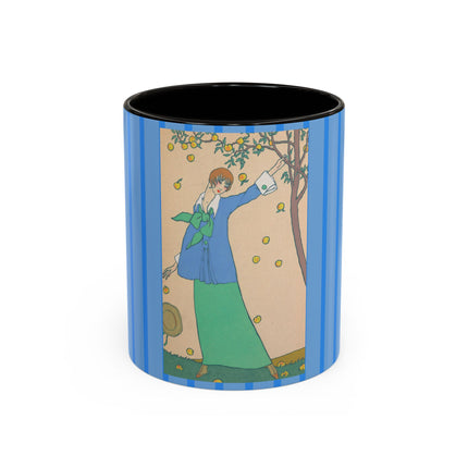 Le Verger by Georges Lepape Colorful Mugs (11oz, 15oz)