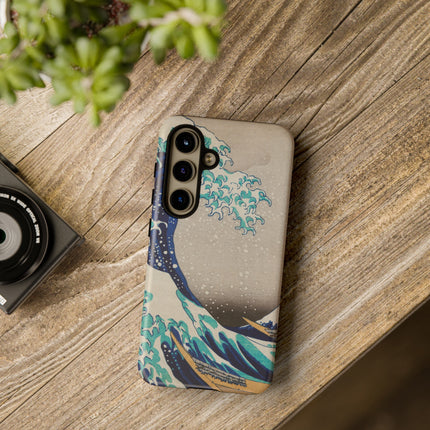 The Great Wave off Kanagawa by Katsushika Hokusai Phone Cases