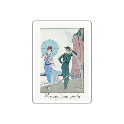 Romance sans paroles (Romance without Words) by George Barbier Die-Cut Stickers (5 Stickers)