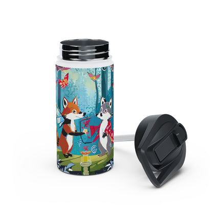 Whimsical Woodland Stainless Steel Water Bottle
