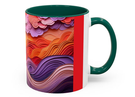 Dramatic Sunset Sky Colorful Mugs (11oz, 15oz)