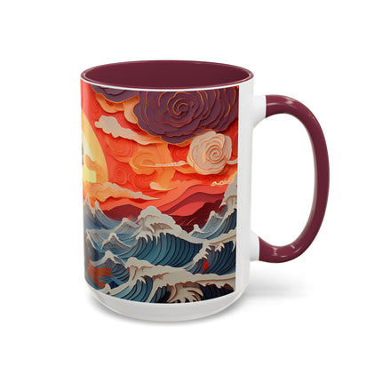 Emergence of the Dragon Colorful Mugs (11oz, 15oz)
