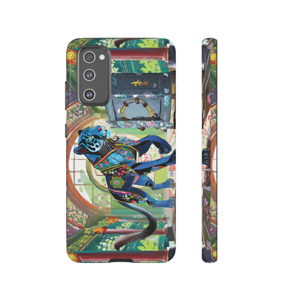 Cyber Panther's Hunt Phone Cases