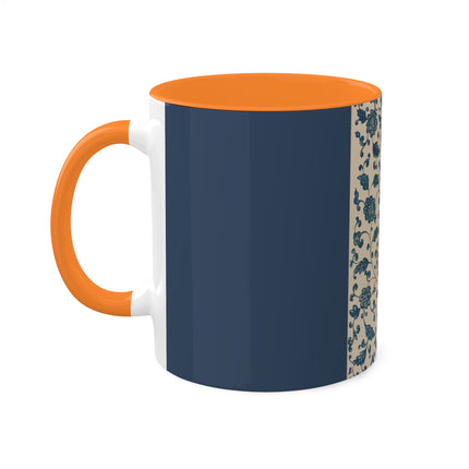 Examples of Chinese Ornament, Pl.18 by Owen Jones Colorful Mugs, 11oz