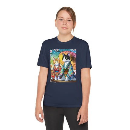 Kimono Kitties Youth Competitor Tee