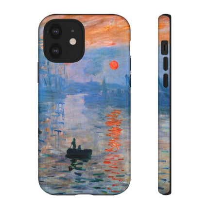 Sunrise by Claude Monet Phone Cases