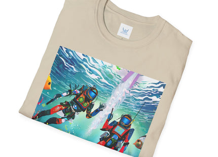 FBI Robot Dive Team Softstyle T-Shirt