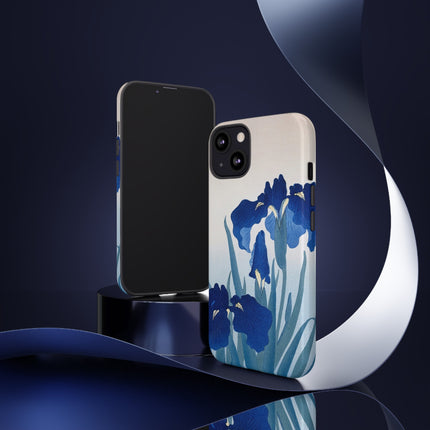 Iris Flowers by Ohara Koson Phone Cases