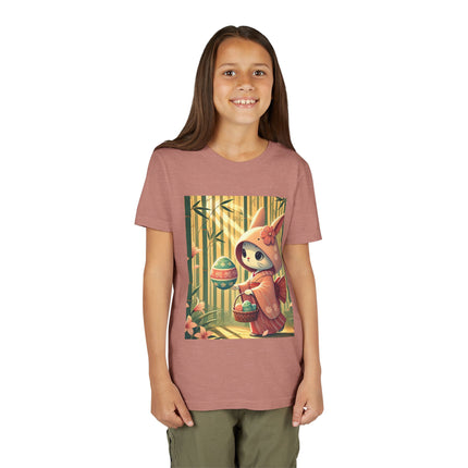 Geisha Kitten’s Easter Stroll Youth Short Sleeve Tee