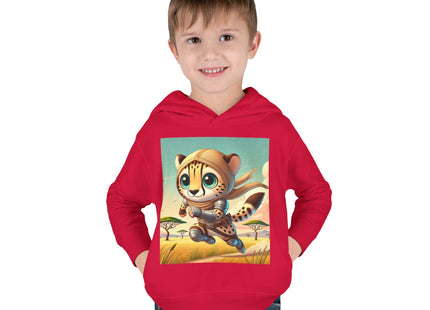 Swift Cheetah Toddler Pullover Fleece Hoodie