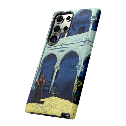 Courtyard of Moroccan Riad by George Gaudion Phone Cases