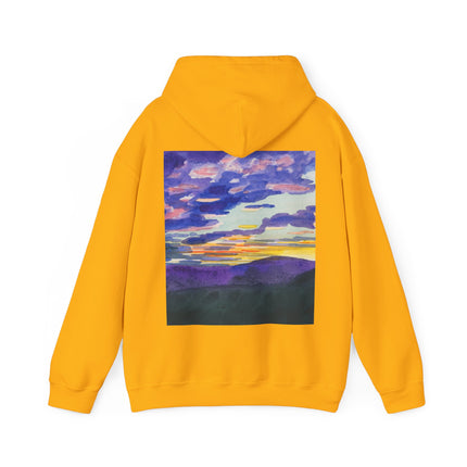 Naturstudie XII by Karl Wiener Heavy Blend™ Hooded Sweatshirt