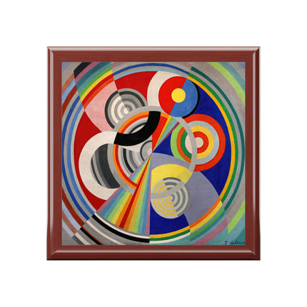 Rythme No. 1 by Robert Delaunay Jewelry Box