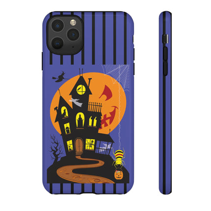 Halloween Night at the Haunted House Phone Cases