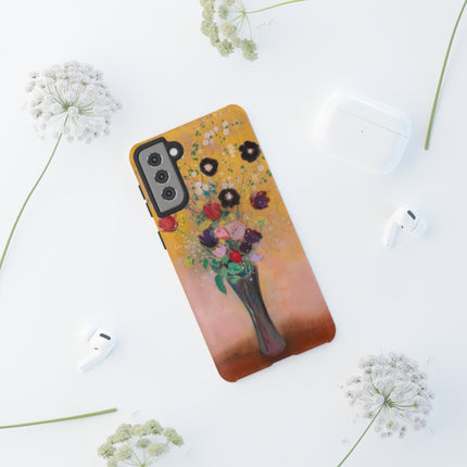 Vase of Flowers by Odilon Redon Phone Cases