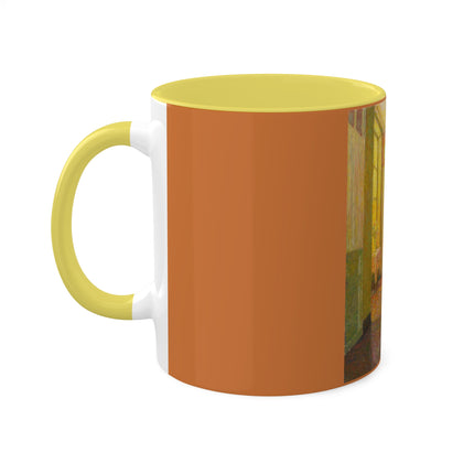 Interior, Window Light by Henri Le Sidaner Colorful Mugs, 11oz
